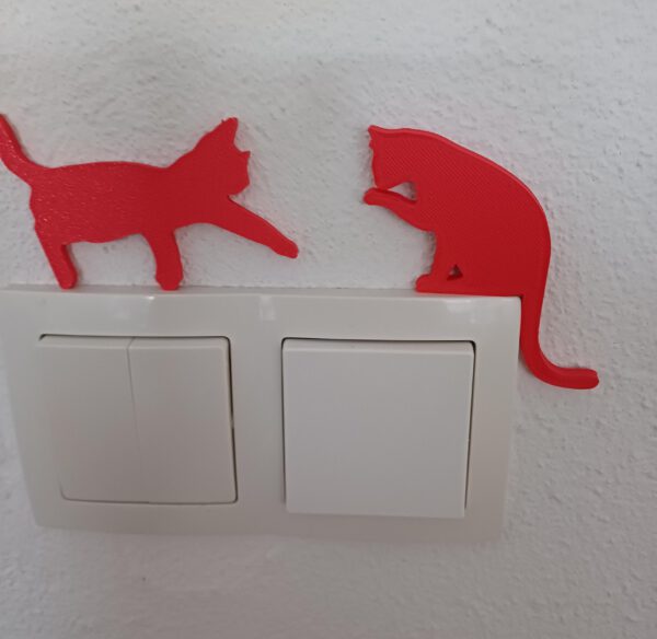 2 Decoraties voor op/aan lichtknopjes - Afbeelding 2
