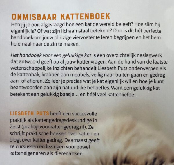 Het handboek voor een gelukkige kat - Liesbeth Puts - Afbeelding 2