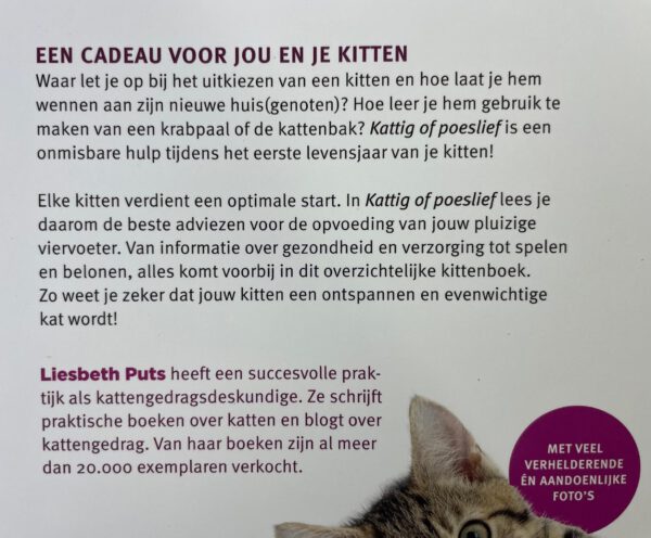Kattig of poeslief? Opvoedgids voor kittens - Liesbeth Puts - Afbeelding 2