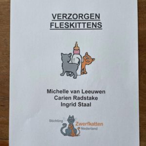Cursusboek Verzorgen fleskittens - Michelle van Leeuwen, Ingrid Staal en Carien Radstake
